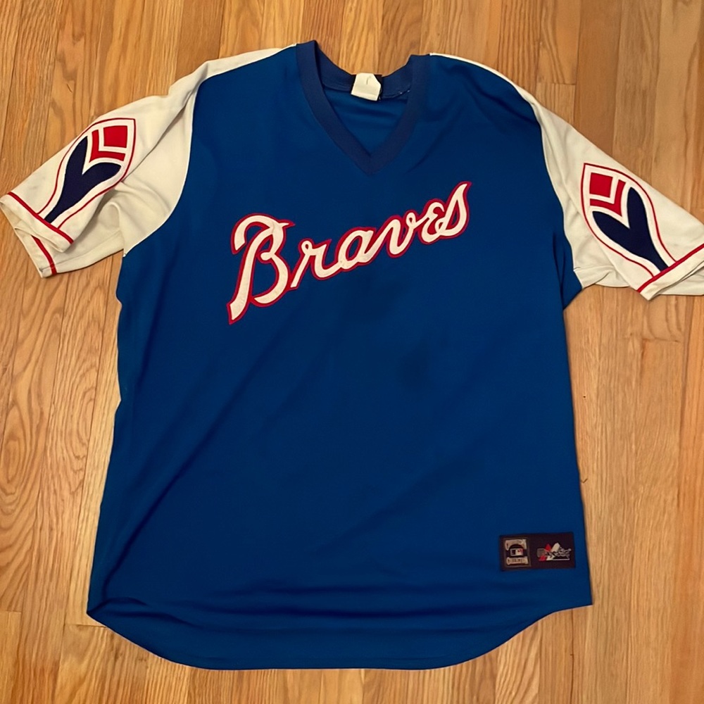 atlanta braves baseball jersey
